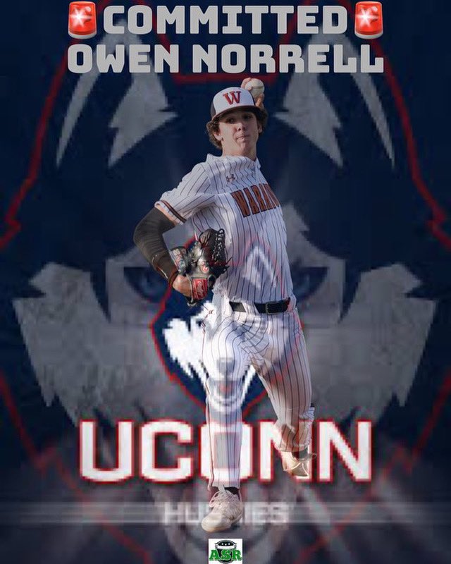 🚨COMMITMENT ALERT🚨

Congratulations Owen!! 
<a href="/NorrellOwen/">Owen Norrell</a> 
<a href="/UConnBSB/">UConn Baseball</a>