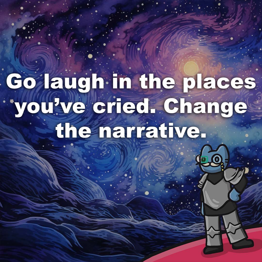 ProfSpaceKnight's tweet image. Change the narrative. 🌌