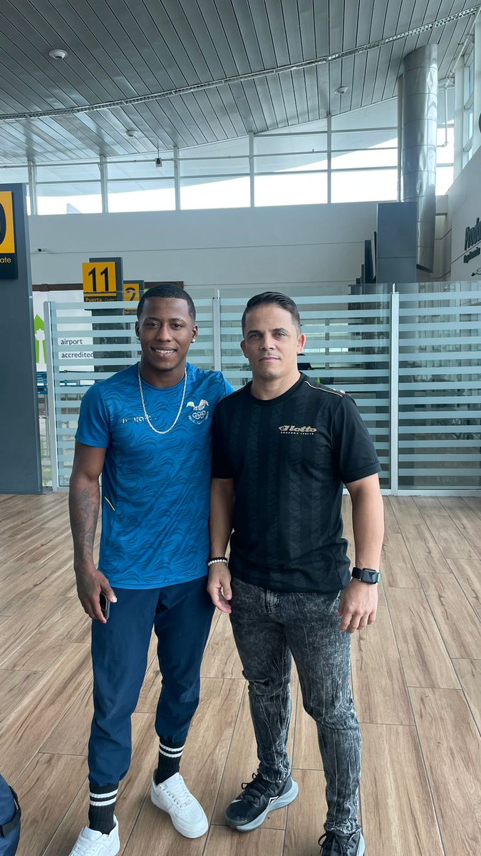 El luchador Jeremy Peralta emprende viaje con su entrenador Eduardo Puentes con destino a Jordania, para participar en su último Campeonato Mundial U20 gracias al apoyo del COE

¡¡Vamos Jeremy a darlo todo!!💪🇪🇨