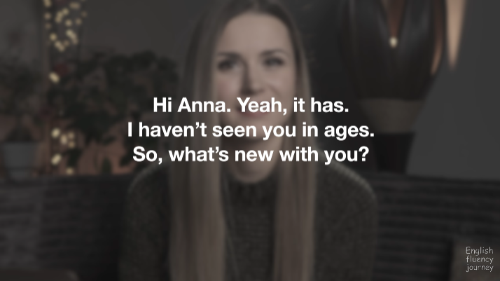 Salah satu konten yg aku suka dr channel yt English Fluency Journey adlh "Speak with me", dmn kita sbg penonton bisa berlatih dgn dialog yg sudah disiapkan.

Buat yg ga punya learning partners, cocok nih buat latihan speaking.

Btw, apa channel yt fav kamu?
Drop dong di bawah 👇