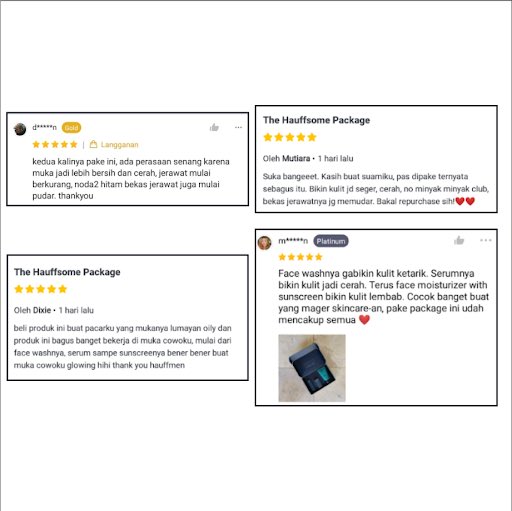 txtdarishoppe's tweet image. 1. The Hauffsome Package

3 produk skincare yang didesain khusus untuk mengontrol minyak pada wajah, mencerahkan kulit kusam &amp;amp; mengatasi bekas jerawat hanya dalam 3-6 minggu karena mengandung bahan niacinamide, alpha arbutin, vit c &amp;amp; salicylic acid

shope.ee/7f6oXO3eZX