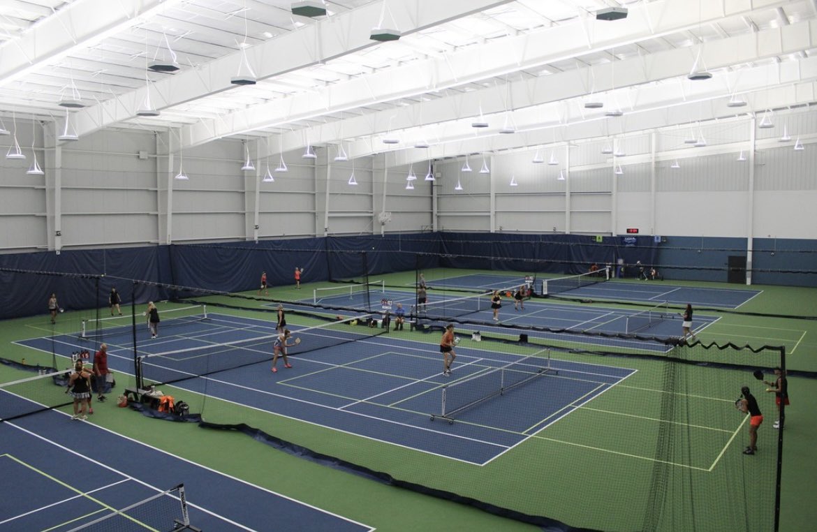 95hannahlouise's tweet image. My home courts at Community Sports and Wellness! #GammaWeek