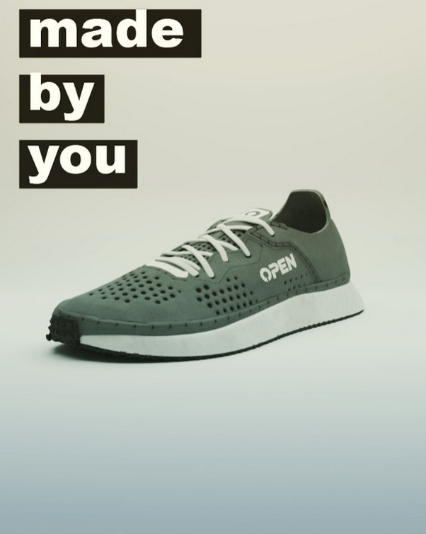 world's fastest open source running shoes. 
Made by YOU!