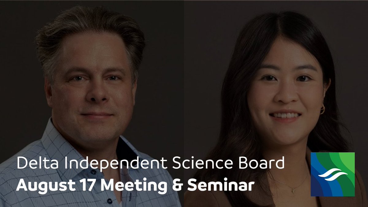 DeltaCouncil's tweet image. The Delta ISB’s next meeting will include discussions on its review of the draft #Pyrethroid Research Plan by the #CentralValley Regional #WaterQuality Control Board and forming the Delta lead scientist interview panel.

There's a seminar too ➡ rebrand.ly/081723!