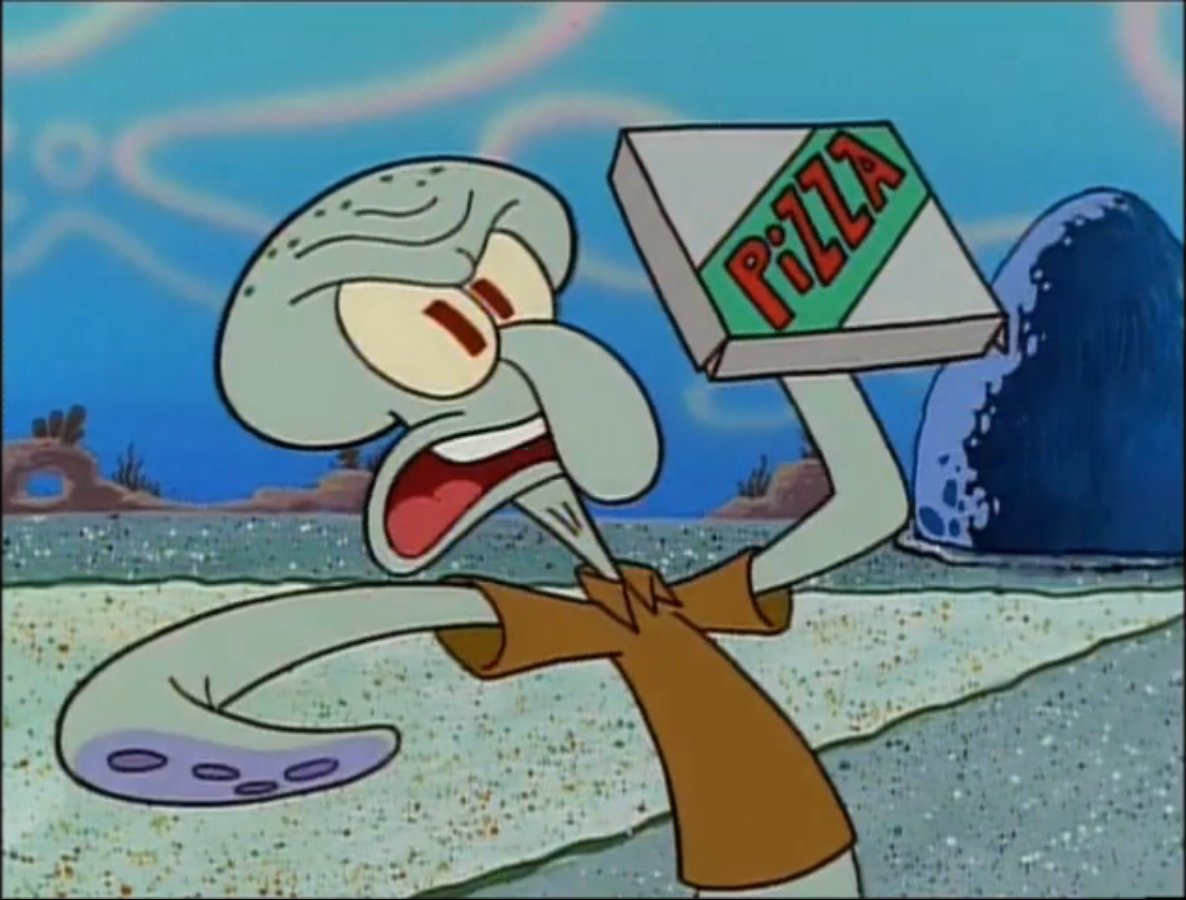 The SpongeBob Episode Pizza Delivery aired 24 years ago today!

One of the most memorable SpongeBob episodes of all time, I'd say.