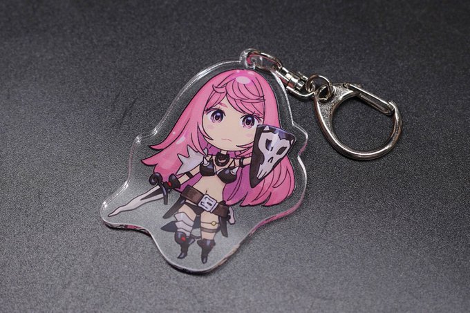 『The Sword of KISHI MIEKO』世界の真悠さん「恋人を殺され復讐の旅になんとなく出るブラックナイト。実は殺された恋人に取り憑かれている」アクキーをBOOTHに登録しておきましたのでこちらも要チェック‼️ 