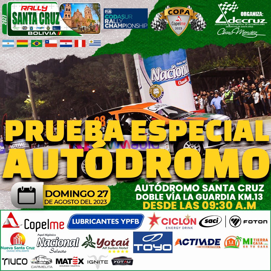 rally fia codasur tweet media