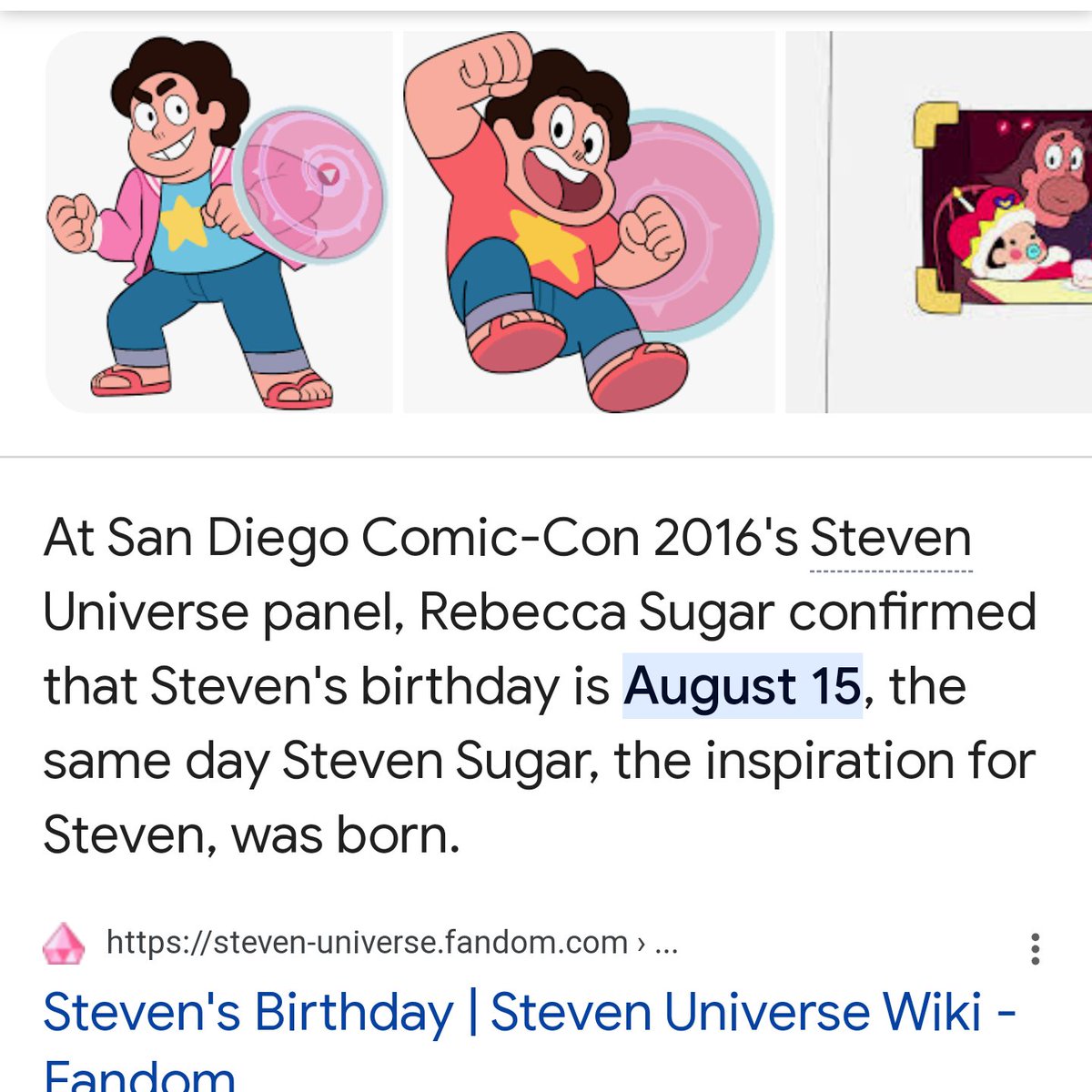 Today's the only day you can retweet this!! #StevenUniverse