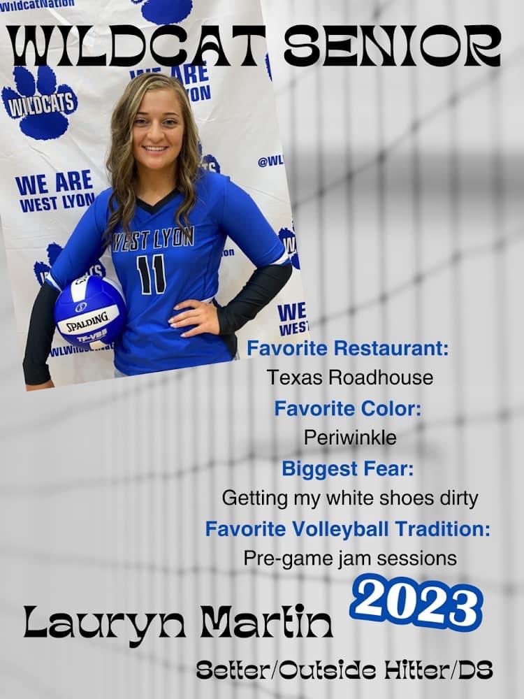 Another senior spotlight coming at ya! Meet our girl, Lauryn… aka Lo💙