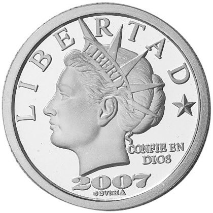 Elpartidorevol's tweet photo. On July 10, 2005, Liberty Dollar of Puerto Rico was created by Alfredo Pacheco Martínez. Silver ounces began circulating on October 8, 2005, marking the first time that a silver coin was distributed in more than a century. After an intervention with parent company https://t.co/ujYFG080A6