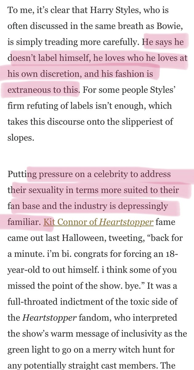 kmmwkindness_'s tweet photo. GO GIVE THAT ARTICLE ALL THE CLICKS IT DESERVES. 
Let's show the medias that THIS is what we want to read. That THESE kinds of articles will give them clicks. God what a refreshing article. THANK YOU. 

Link in the reply 👇 https://t.co/0VeCTsi68P