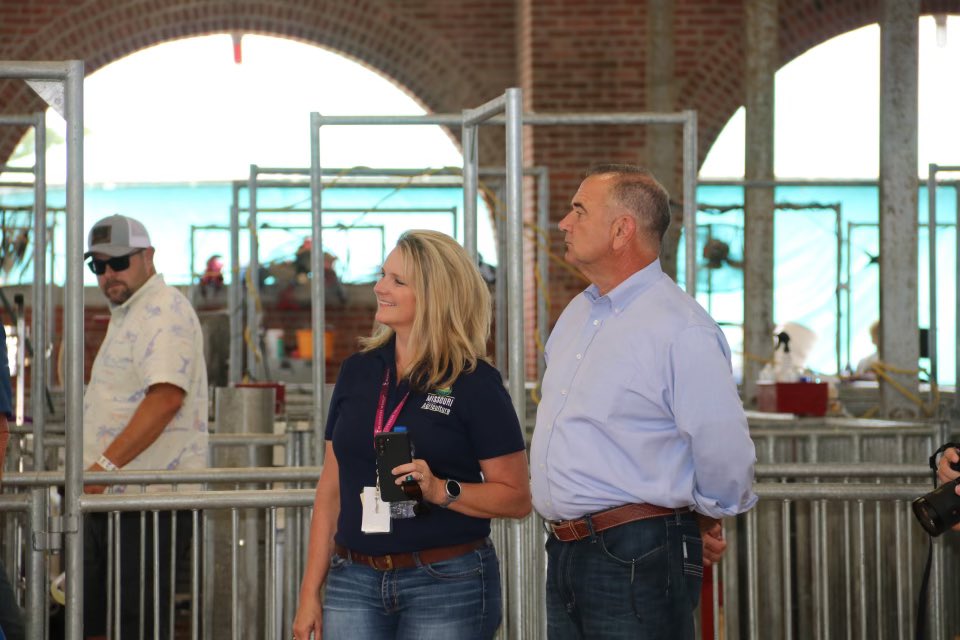 MoAgriculture's tweet image. Director Chinn showed House Ag Chairman GT Thompson and U.S. Rep Mark Alford around today.

With the upcoming Farm Bill, it is especially important our legislative decision makers understand #MoAg.

We are proud they took time to visit the fairgrounds.

#WhereTraditionsGrow