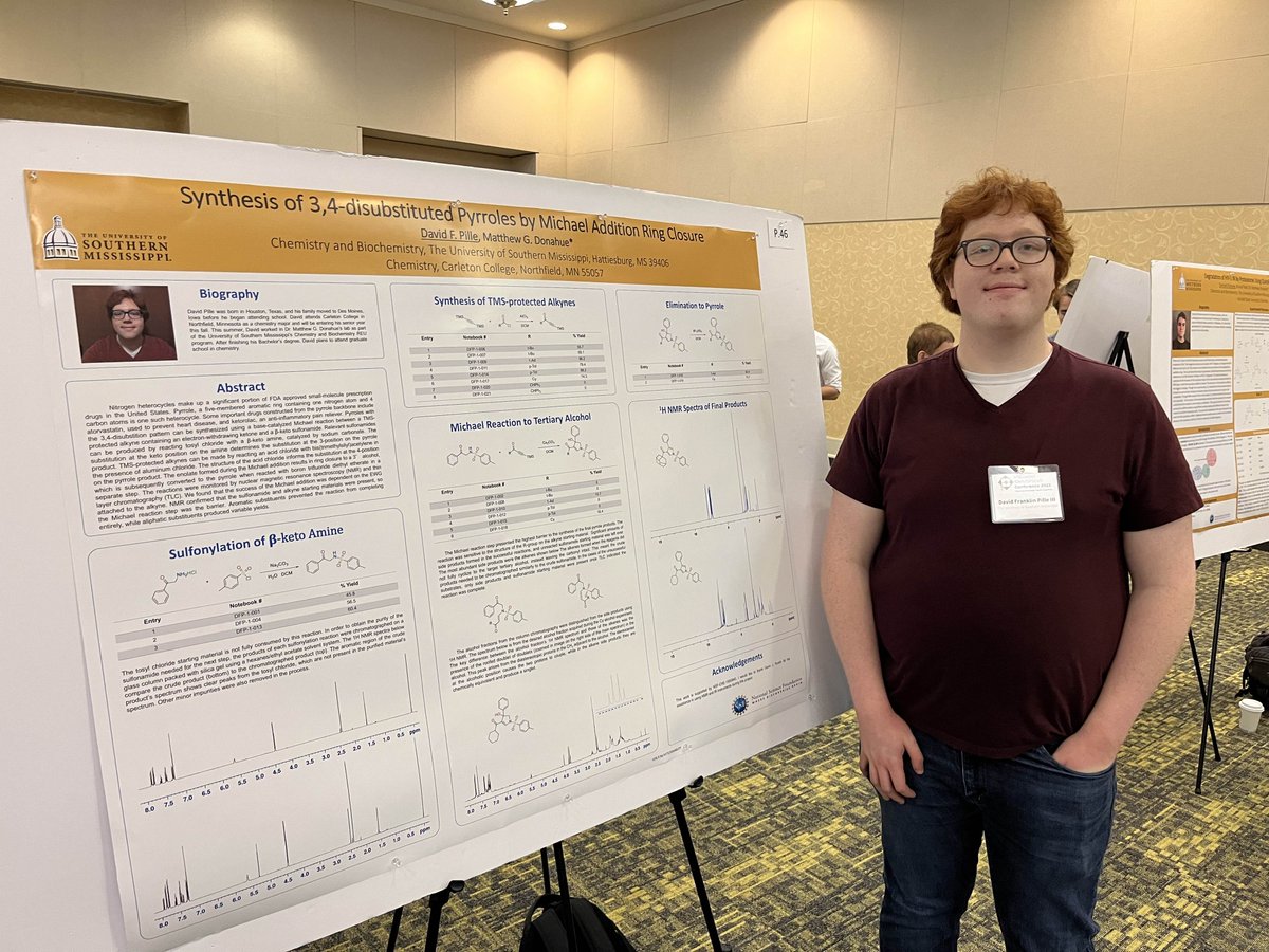 SongGuoUSM's tweet photo. 2023 USM Chem and Biochem REU students presented their poster in MS IDEA/EPSCoR conference. Excellent work accomplished in the summer. Part 2. https://t.co/VcdrvXgeTa