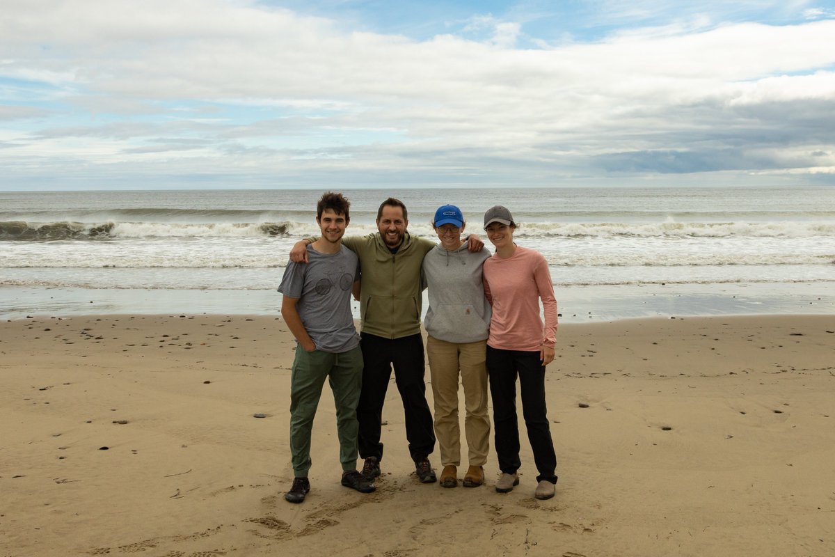 Dominion Beach with <a href="/nicolekleroux/">Nicole LeRoux</a> &amp; Ryan Malley &amp; Sarah Hall - last week's geophysical campaign mapping groundwater along Cape Breton's coast for our <a href="/NSChallengeFund/">Sustainable Communities Challenge Fund</a> project. Tomorrow we start on Nova Scotia's South Shore.