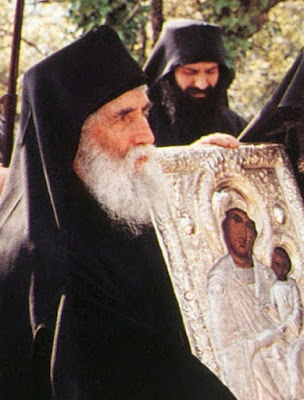 "All you will need to do is one thing: kneel and say, 'Through the intercessions of the Theotokos, Savior save us,' and you will have a great protection." -St. Paisios the Athonite