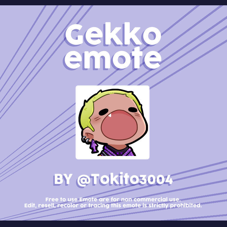 Tokito3004's tweet photo. 🐋Hello everyone! I've been practicing twitch emotes so I decided to share this free2use emote! 🐋
feel free to ask if you have any questions 😺
❤️‍🩹like and rt are appreciated ❤️‍🩹
✅Link: https://t.co/oEj2uLUpfn
#twitchemote #freetwitchemote #free2use #artistsupport #artmoot #emote https://t.co/pY8cQHiGpc