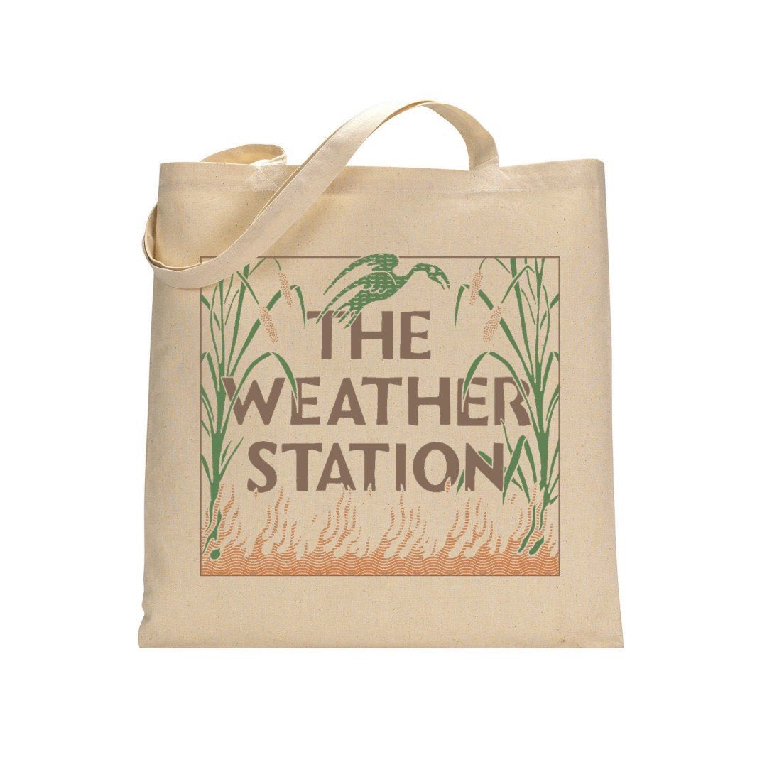 ICYMI on tour, the new tee and tote are now in The Weather Station’s webstore. …eatherstationmerchstore.bigcartel.com