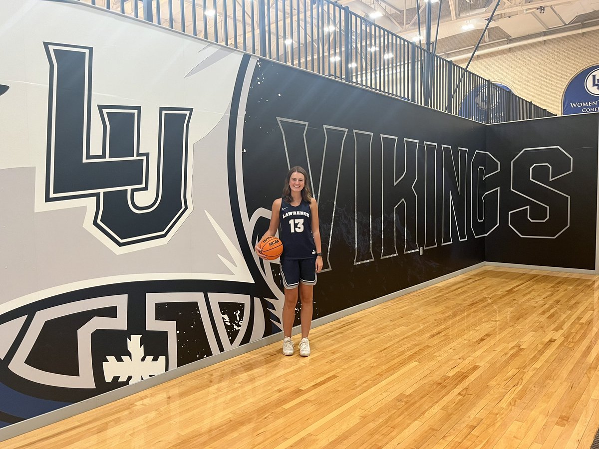 Thank you <a href="/LUVikingsWBB/">Lawrence Women’s Basketball</a> for the best visit and opportunity to be apart of your absolutely amazing program!