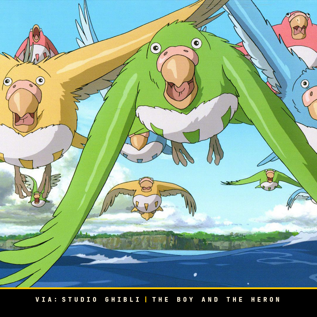 GameSpot's tweet photo. Hayao Miyazaki’s final film, which premiered in Japan this Summer with no prior marketing, finally unveils its first images. https://t.co/dJJjZZOtks