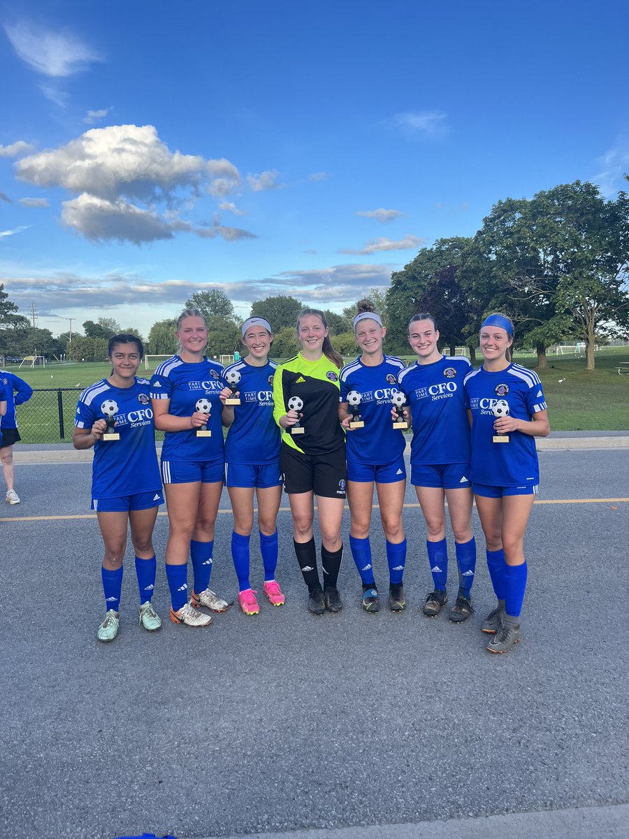 soccerthunder1's tweet photo. 5 of our graduating players win their last soccer tournament of their rep careers! Winning the championship in a shootout to keep everyone on the edge of their seats! Congrats Miya K, Maya R, Keira G, Chloe B, and Kenny Jr- can’t believe we started this journey 10 years ago! https://t.co/drppffiiSn