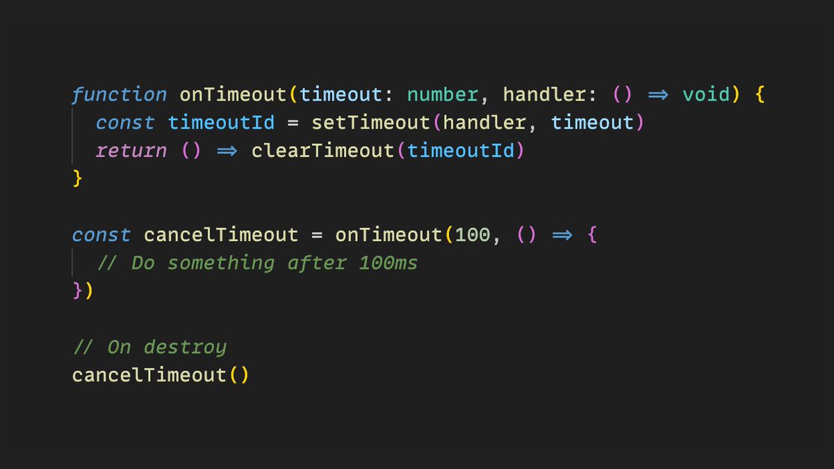 A better setTimeout ✅