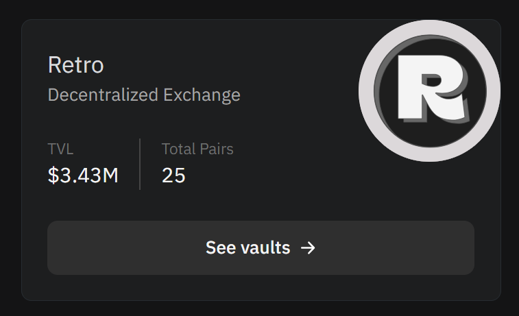 As part of our continuing series highlighting our partners, today we’ll look at <a href="/Retro_finance/">Retro</a>

Retro Finance is an AMM with ve(3,3) tokenomics supporting <a href="/Polygon/">Polygon</a> Proof-of-Stake. Retro is an audited, friendly fork of <a href="/thenafi/"></a> and partnered with <a href="/GammaStrategies/">Gamma</a>.