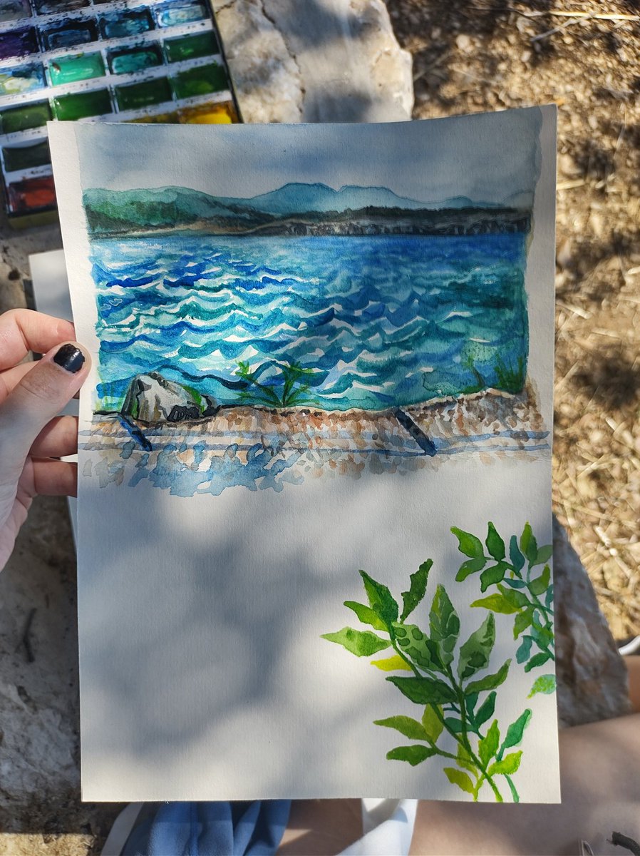 valleyghosts's tweet photo. today's watercolour fun https://t.co/yLeXJU2VTu