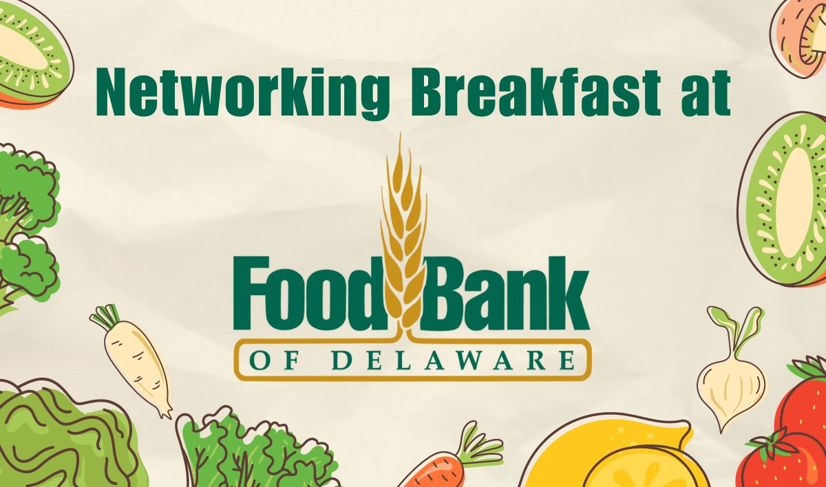 Join us on 9/27 for a morning of #networking at @FoodBankofDE, whose mission is to inspire hope in our communities by providing food to nourish Delawareans, while collaborating on long-term solutions to hunger and poverty. FREE for members: lnkd.in/eHci293j #netde