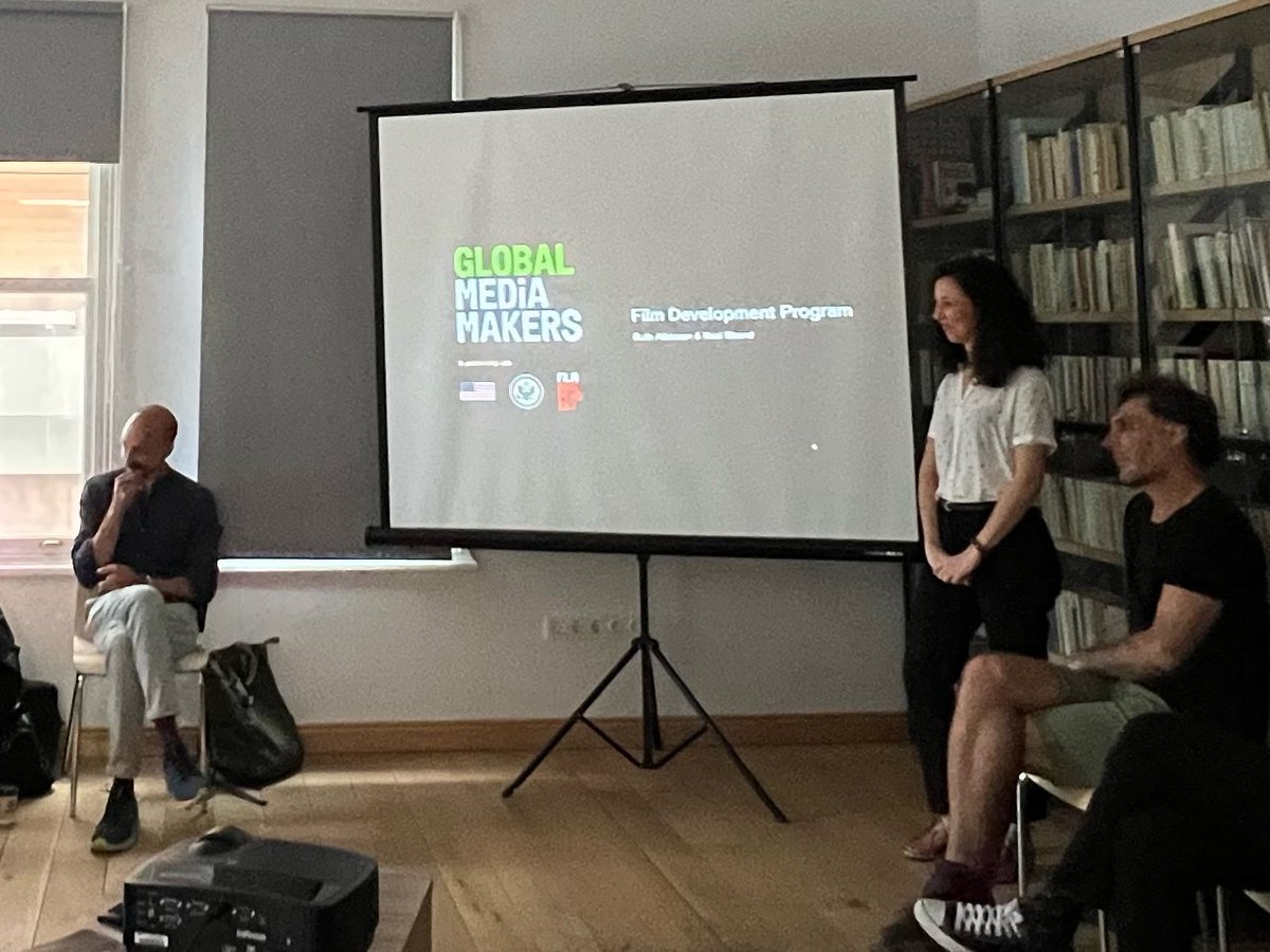 filmindependent's tweet photo. Our #GlobalMediaMakers just wrapped a 5-day film development workshop in #Istanbul with mentors @ruth_atkinson and Neal Dhan, in partnership with @ABDIstanbul and in collaboration with #GMM Fellow @ali_vatansever and @M2FilmLab! Bravo! #GlobalMM #filmdiplomacy https://t.co/yVErKI5gTa