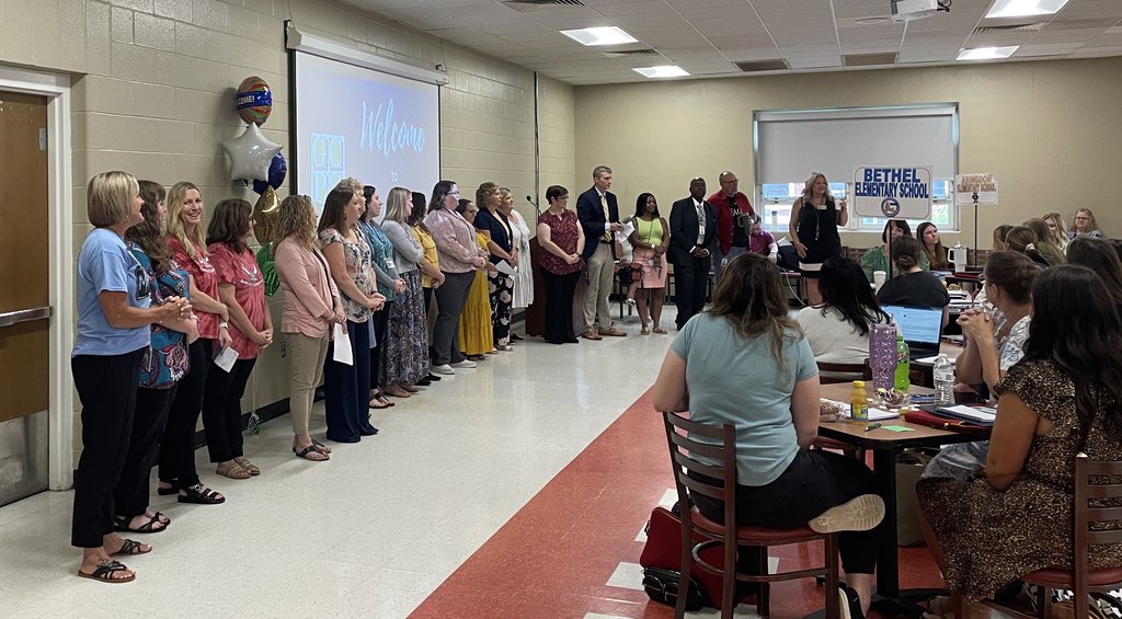 Today's New Teacher Orientation at the TC Walker Education Center saw the warm welcome of GCPS' new teachers and staff by principals and Dr. Anthony Vladu. Anticipation builds for another fantastic school year ahead!