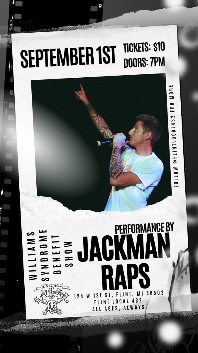 Jackmanraps's tweet photo. Come show some support for @CardBaileystack Williams Syndrome benefit concert on September 1st. It’s mean the world if we seen you there 🙏🏼 https://t.co/HPiyWnr8rW
