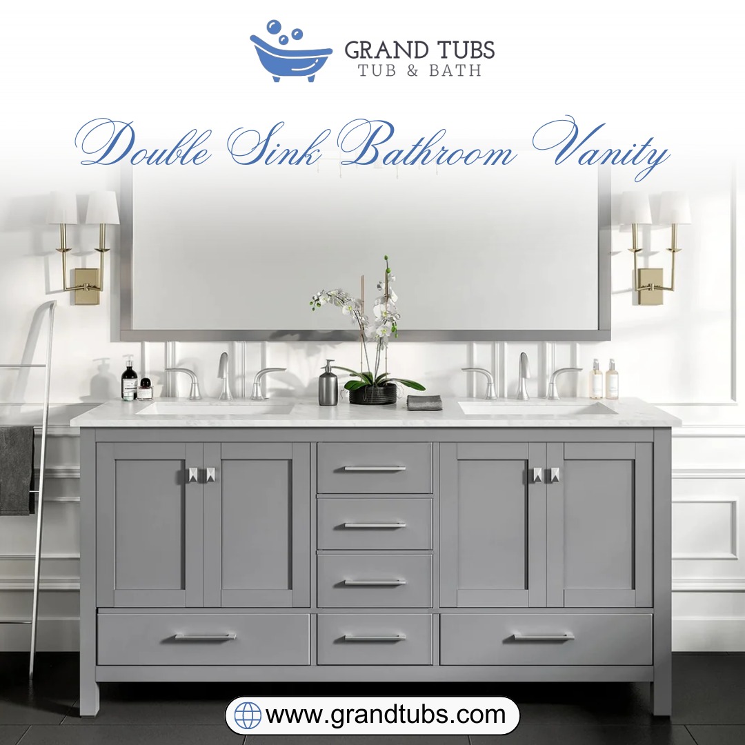 GrandTubs's tweet photo. 🛁 Elevate your bathroom with the timeless elegance of Eviva Aberdeen Vanity!

✨ Discover seamless style and efficient functionality, featuring Italian Carrara marble, under-mounted sinks, and customizable options.

Shop Now: https://t.co/Ae2G44FiNH
#BathroomUpgrade #elegance https://t.co/nwmpT6Sedw