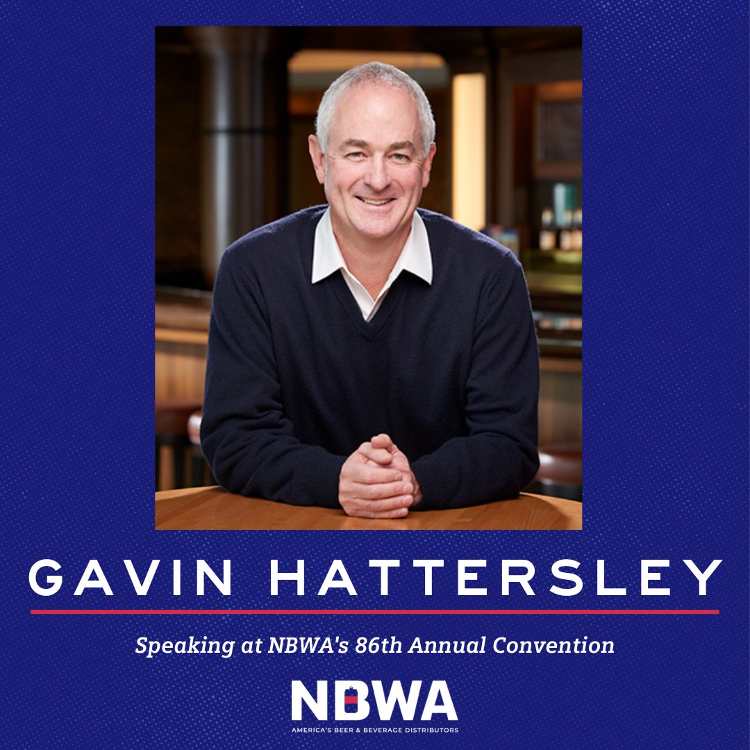 We are excited to announce that Gavin Hattersley, President &amp; CEO of Molson Coors Beverage Company, will be joining us for the biggest week in beer! 

Book your spot today: nbwa.org/event/annual-c…