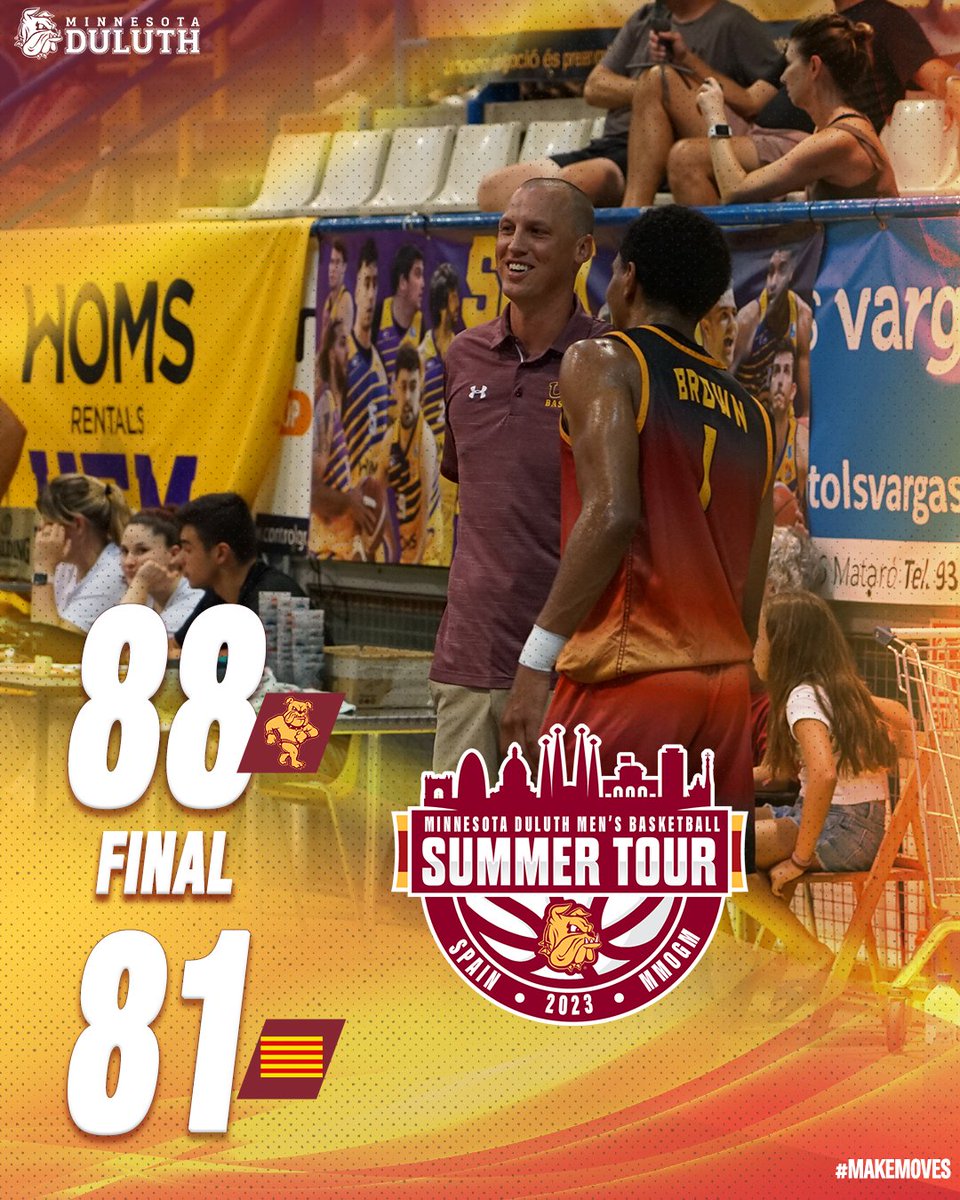 Undefeated.
Invicto.

#MakeMoves x #BulldogCountry 🇪🇸🏀