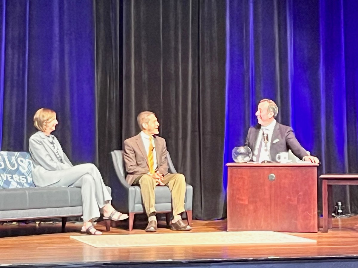 We enjoyed participating in @AUG_University's 9th Annual Fall Kick-off this morning. Thanks to Neil MacKinnon, Provost and EVP for Academic Affairs at AU, and Dr. Jorge Cortes, Director of the Georgia Cancer Center, for sharing Paceline during the panel segment. #paceday2023