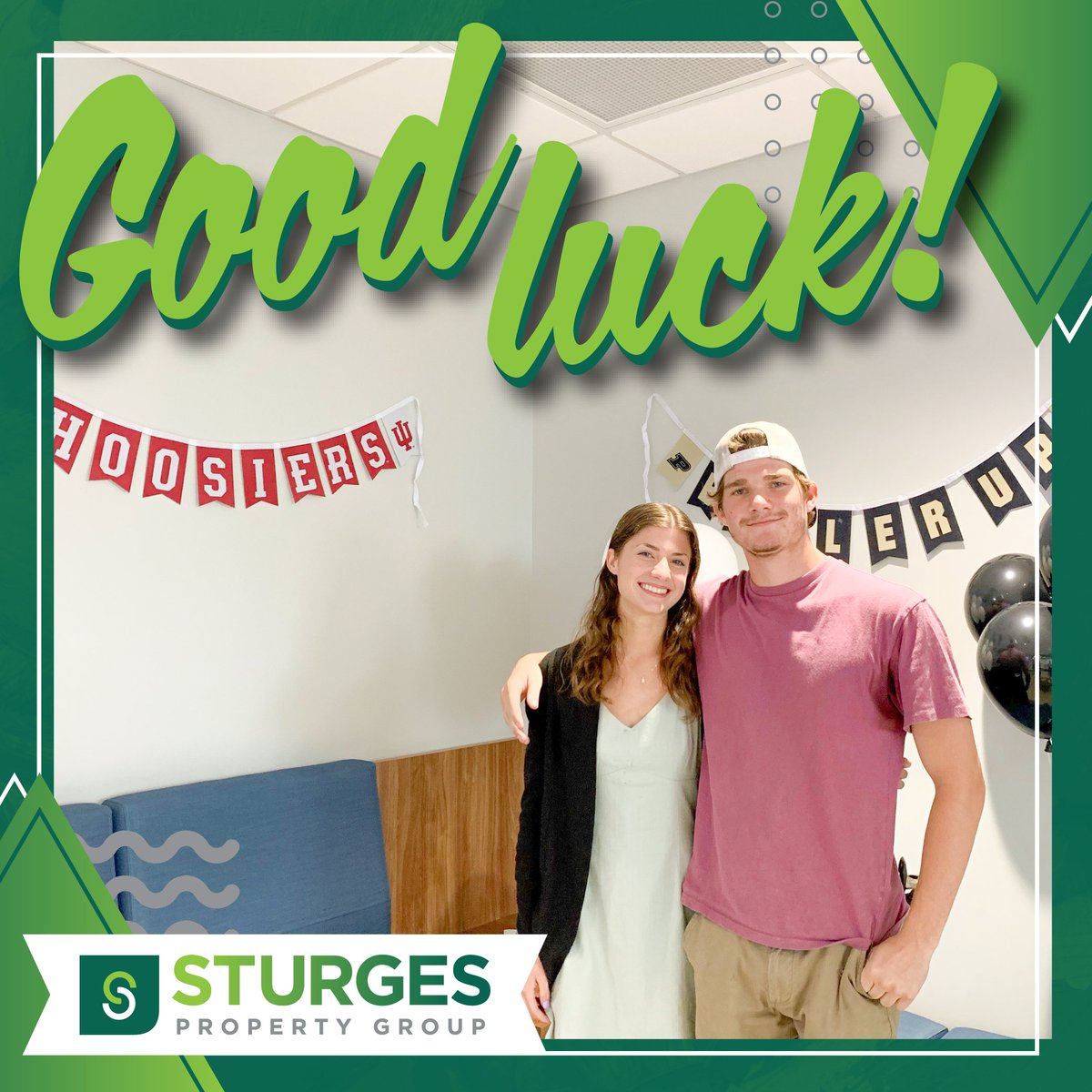 Last Friday, we said a fond farewell to our interns, Jenna Bowman and Michael Bowman. 
Jenna is attending Indiana University to study Business, and Michael is attending Purdue University Fort Wayne to study Construction Management.
#sturgespropertygroup #commercialrealestate