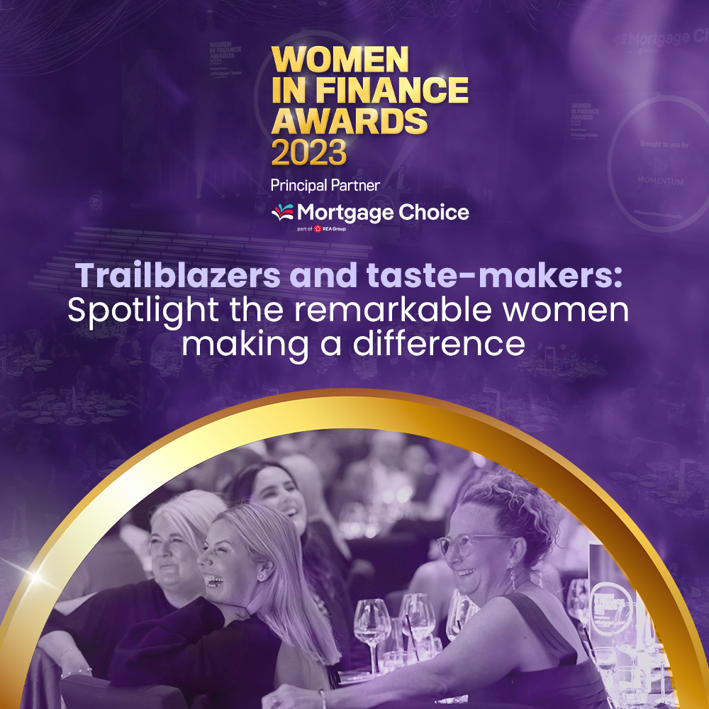 Know a hard-working woman in finance? Acknowledge her drive, passion and dedication by nominating her for the #WomeninFinanceAwards 2023! Reward those unsung heroes who deserve recognition for their dedication and hard work.
ow.ly/qlPr50PyjXU

<a href="/MortgageChoice/">Mortgage Choice</a>