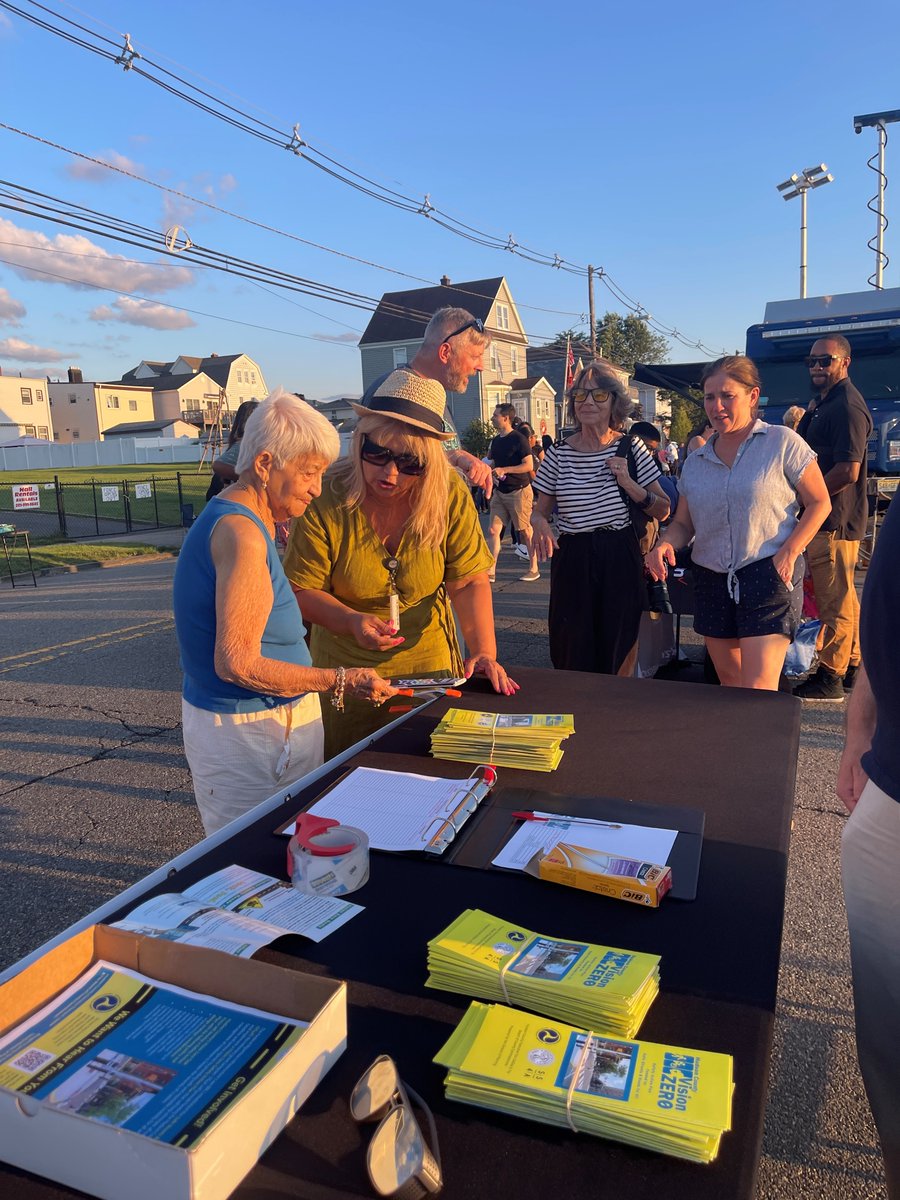 HudCoPlanning's tweet photo. We have been in the community and listening to what you have to say about our streets! Continue to let your voice be heard and look out for us at community events near you. Join our mailing list to stay up to date https://t.co/iUeAYmfaDq 
#VisionZero #SS4A #hudsoncounty https://t.co/oqPJSz2clD