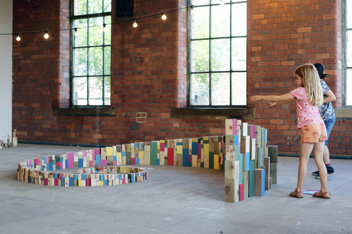 sunnybankmills's tweet photo. Playroom opens TOMORROW! Come along for drawing and printing activities, community workshops, interactive Archive experiences and this incredible corner set up by artist Pete the Plasterer.
More info > https://t.co/D4lkO86yCE
#LeedsActivities #LeedsEvents #LeedsSummer https://t.co/bFFEQpEGpl