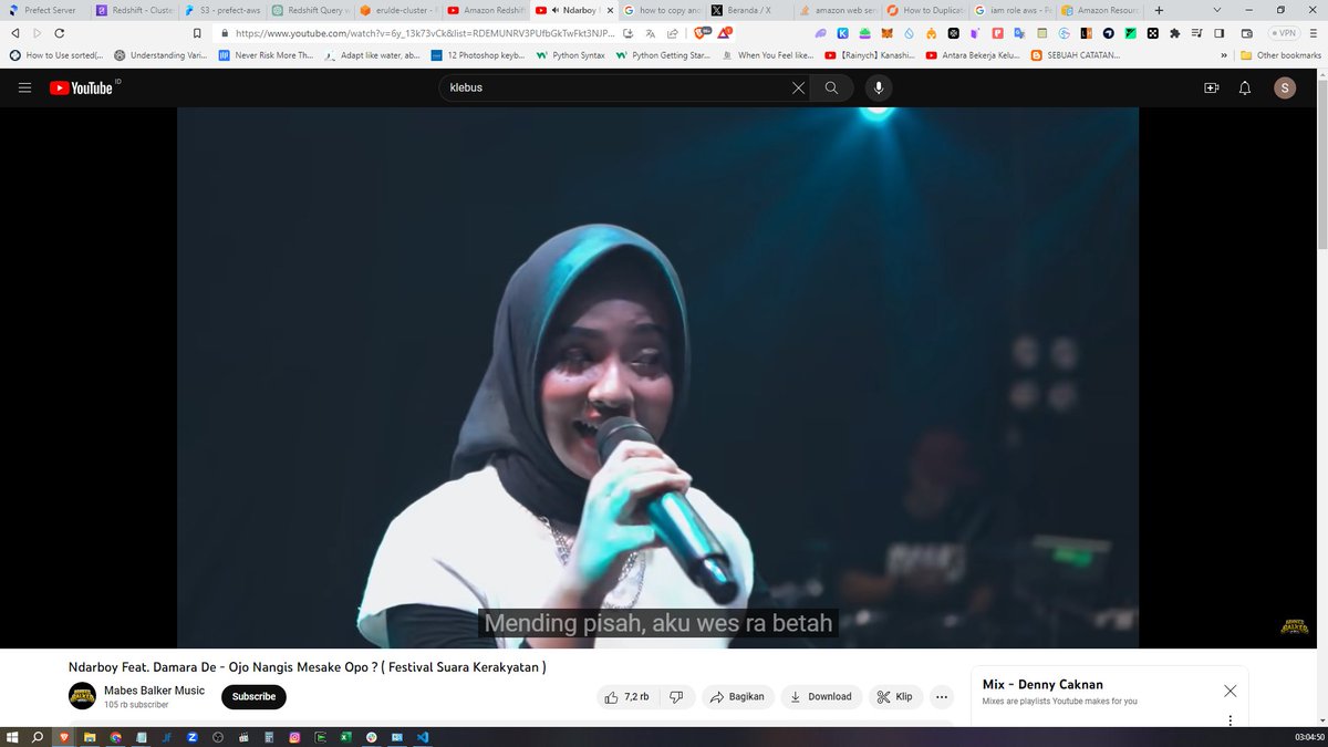 syaerulid's tweet image. akhirnya bisa
cleaning dataframe -&amp;gt; ubah ke parquet
save parquet -&amp;gt; ke local directory
upload clean_data -&amp;gt; ke S3 bucket
s3_bucket -&amp;gt; upload ke redshift (copy schema table yang blm di clean dulu)

ditemani mbak damara dan mas ndaru, wkwkwk

#etl #prefect #aws #dataengineering