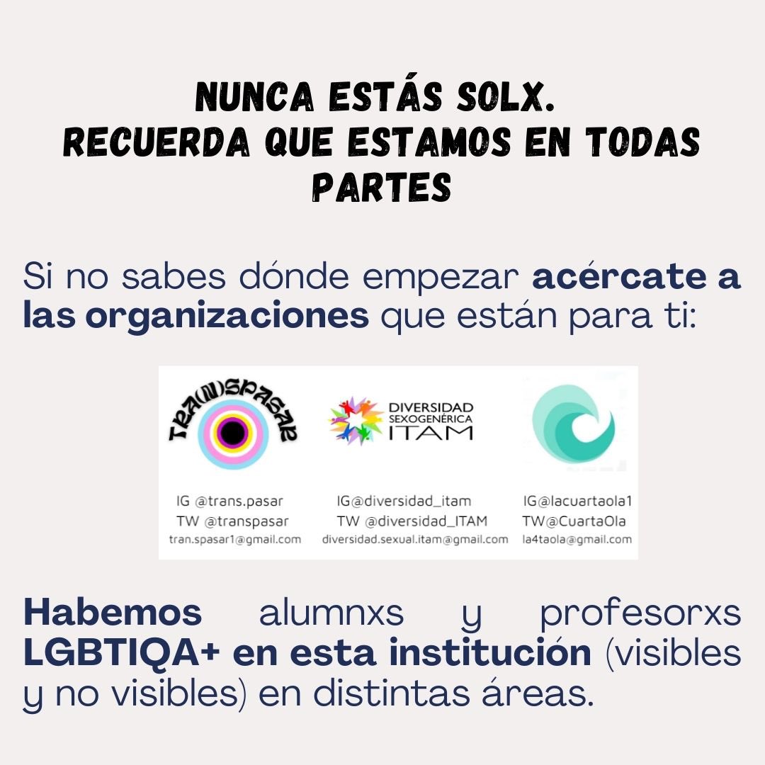 diversidad sexogenérica itam 🏳️‍⚧️🏳️‍🌈 tweet media