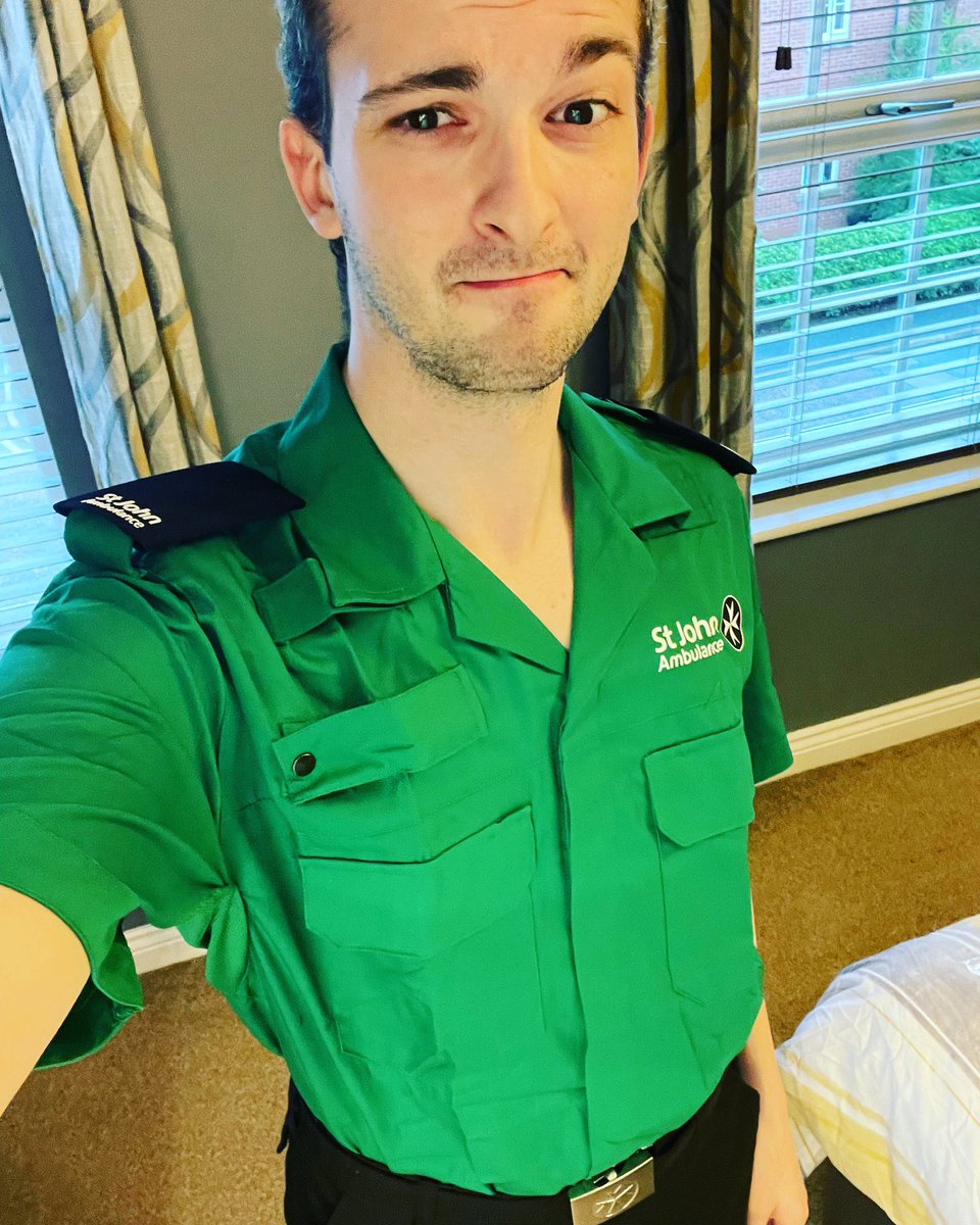 ItsNatePH's tweet image. Well today’s the day my @stjohnambulance uniform arrived! And it FITS! I cannot wait to get operational after finishing up my training 

#AskMe how I started my #SJA Journey and how you can get involved making sure that as many people as possible can learn #FirstAid