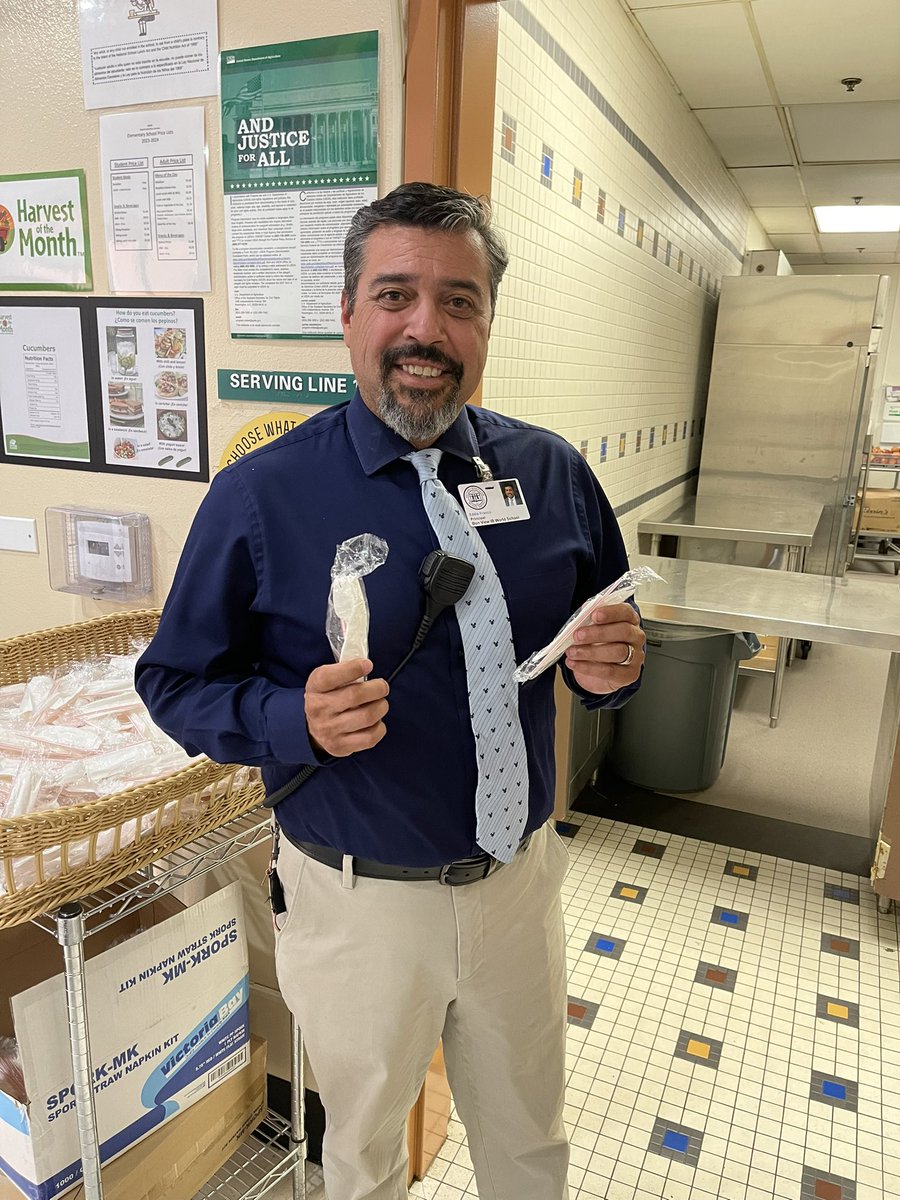 MVP- MOST VALUABLE PRINCIPAL: Mr. Franco is ALWAYS making sure our students have everything they need!