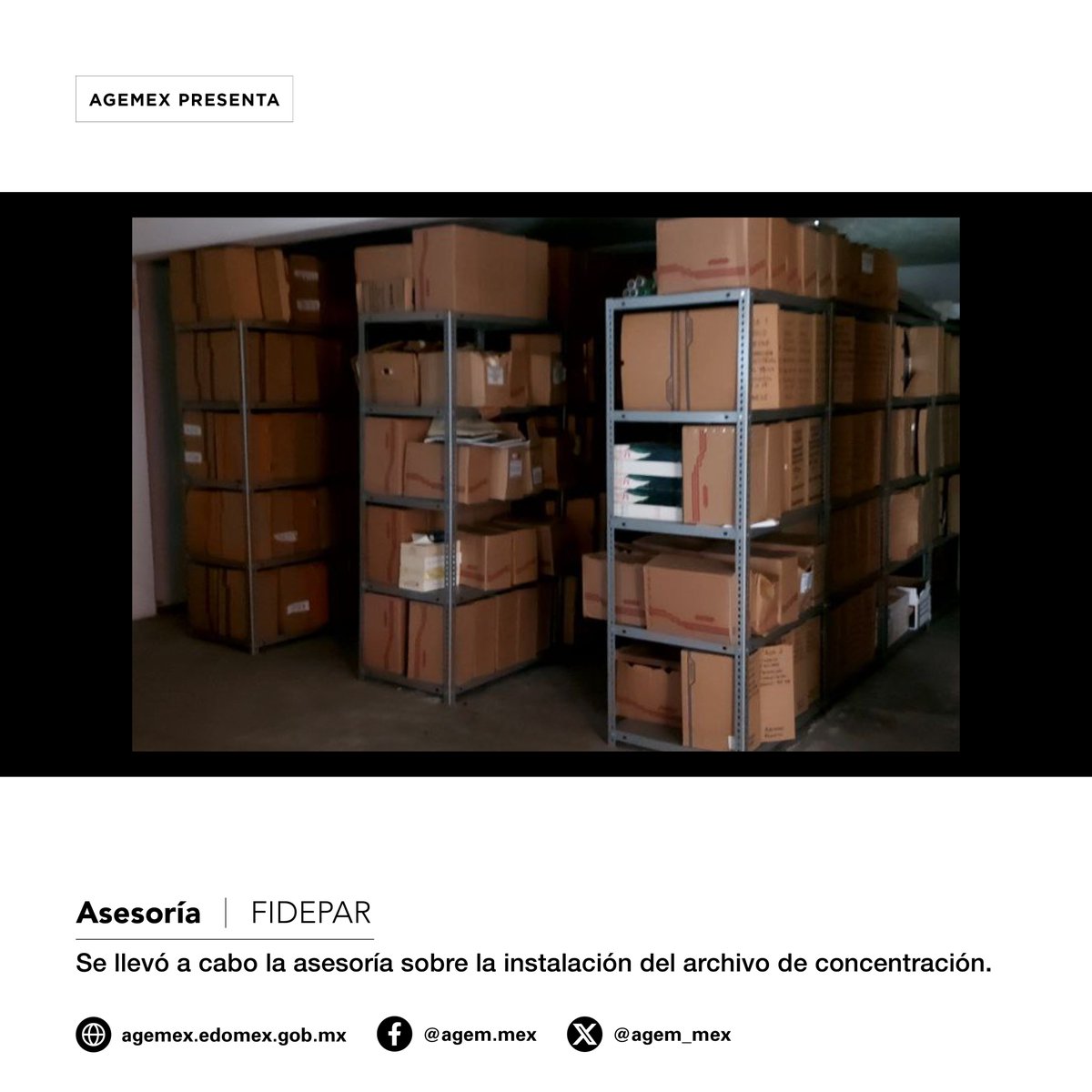 agem_mex's tweet photo. El @Edomex a través del @agem_mex visitó el Fideicomiso para el Desarrollo de Parques y Zonas Industriales en el Estado de México #FIDEPAR, para dar una asesoría sobre la instalación de su archivo de concentración. #AsesoríaAGEMÉX #AGEMÉX https://t.co/zN2eQILgpX