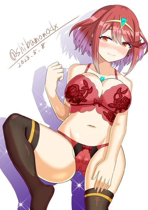 RiJ ゼノブレイドにかこつけて ゼノブレイド2はいかが? ホムラちゃんが最高だよ! #ゼノブレイド #ゼノブレイド2 #XenobladeChronicles #XenobladeChronicles2 #ホムラ #Pyra