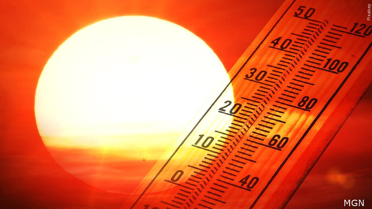 WAFB's tweet photo. BREAKING: State of Emergency declared in Louisiana due to extreme heat: https://t.co/UQaI8qhuje https://t.co/3gk4DsiR7x