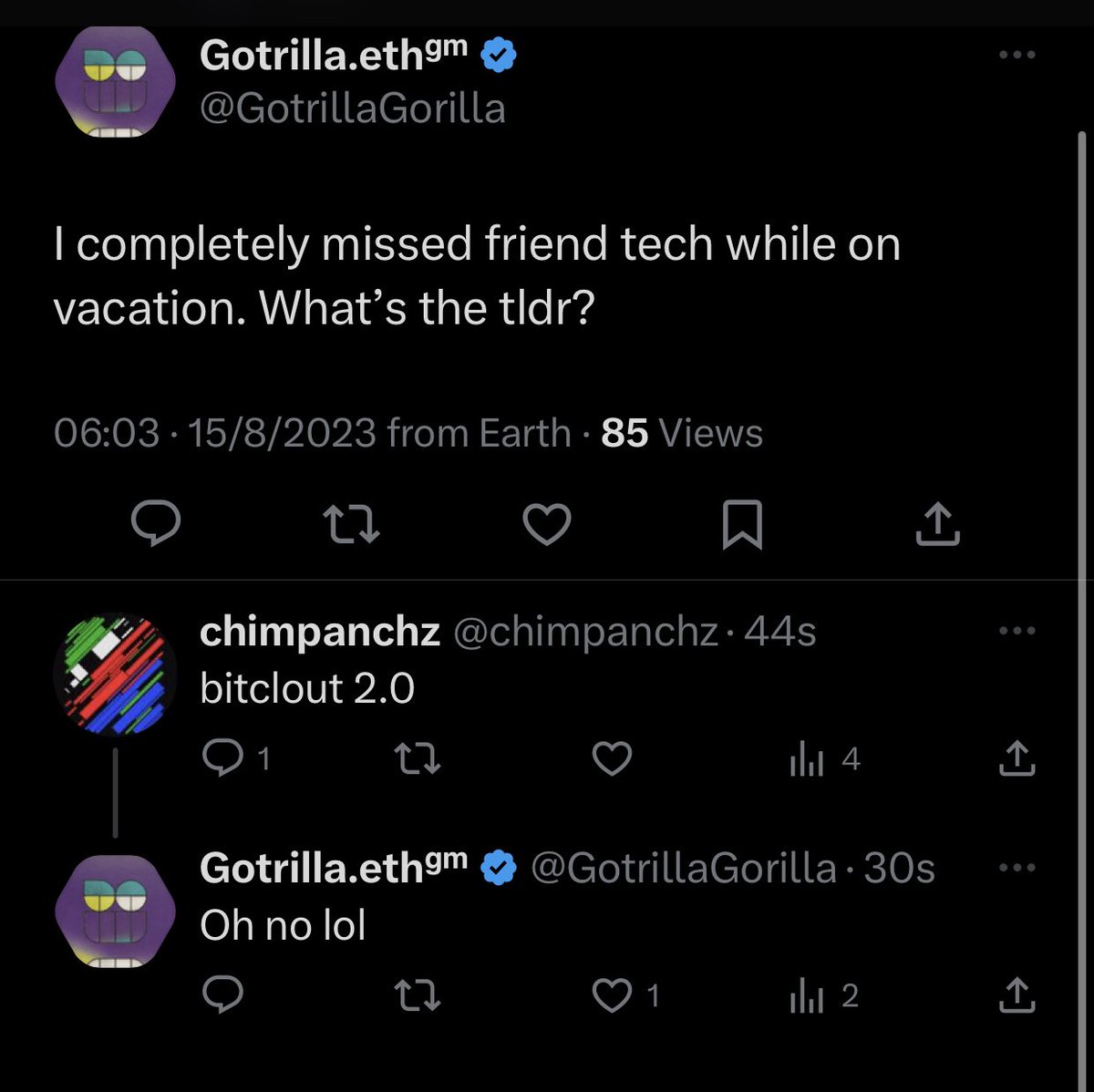 0x4b61726c's tweet image. 💀 DED2.0 🤣 

#Bitclout #FriendTech #BuyerBeware