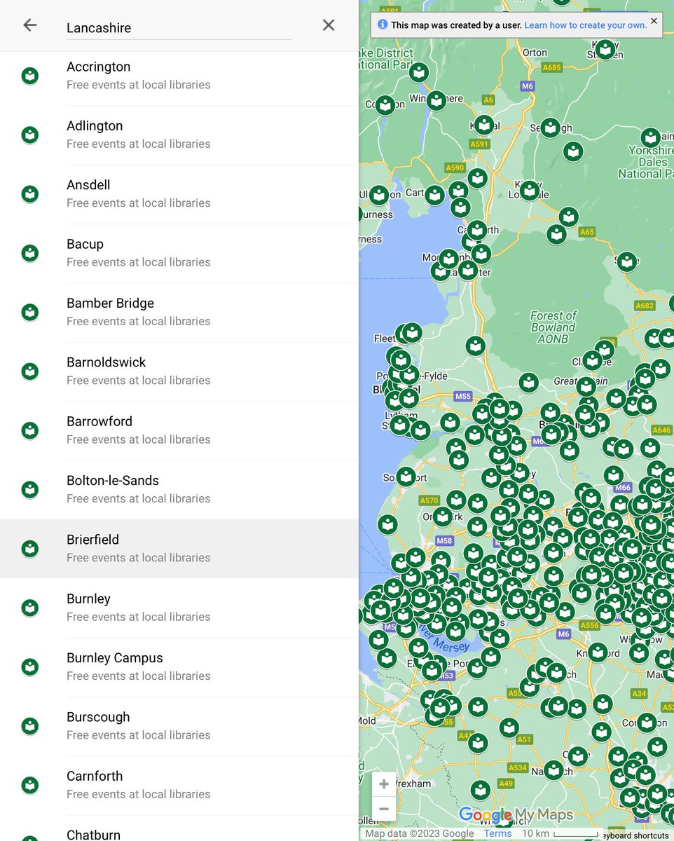 Great to see our 64 #Lancashire libraries on this @DcmsLibraries map as part of a national promotion of the importance of libraries providing free activities and community spaces.
#HelpForHouseholds