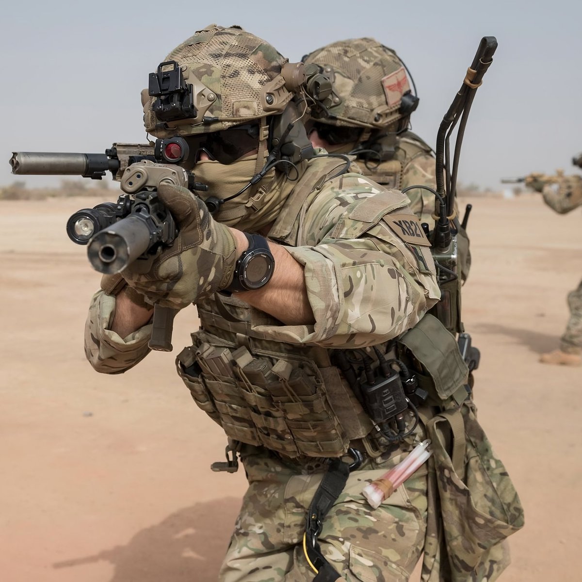 Fs_francaises_'s tweet image. Opérateurs du 1er RPIMa au Sahel il y a quelques années 🇫🇷#ForcesSpécialesFrançaises