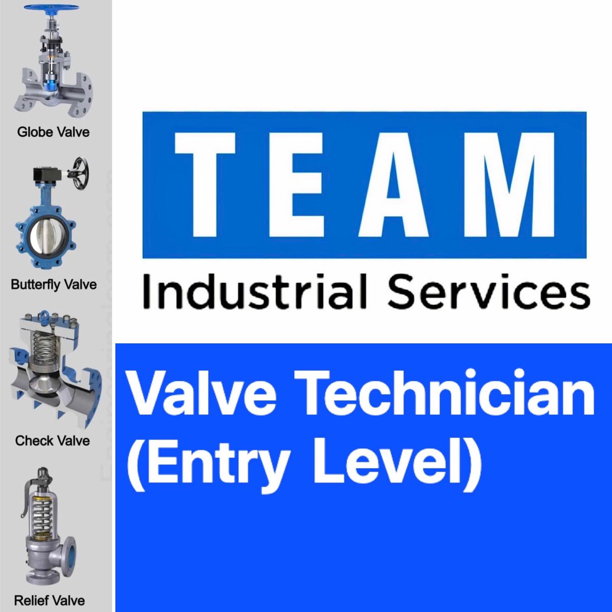 Valve_Life's tweet photo. 🛠️ #ValveTechnicians @TeamIndustrial  #Norfolk #Valve Shop is looking for #valvetech local to the 757 area.

https://t.co/VAmQuslLbA

📧 Please send your resume to: matthew.rieker@teaminc.com

#50yearsofTEAM #ValveLife #controlvalves  #PRV #PSV #Pressure #Safety #Relief #Valves https://t.co/sWs38ROD5Y